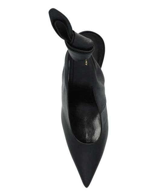 Givenchy Black Nappa Leather Beauw Pumps