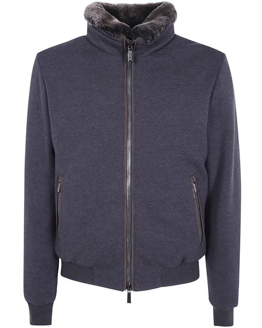Moorer Blue "Bellati" Jacket for men