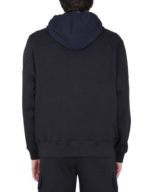 Paul Smith Blue Ps Paul Smith Happy Sweatshirt for men