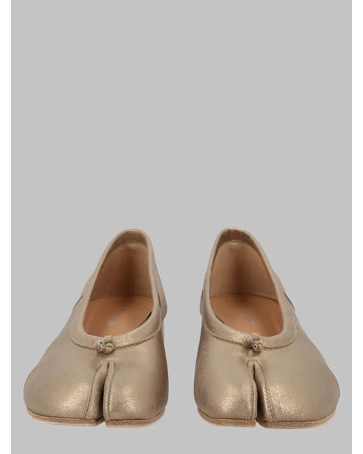 Maison Margiela Brown Ballerina "New Tabi"