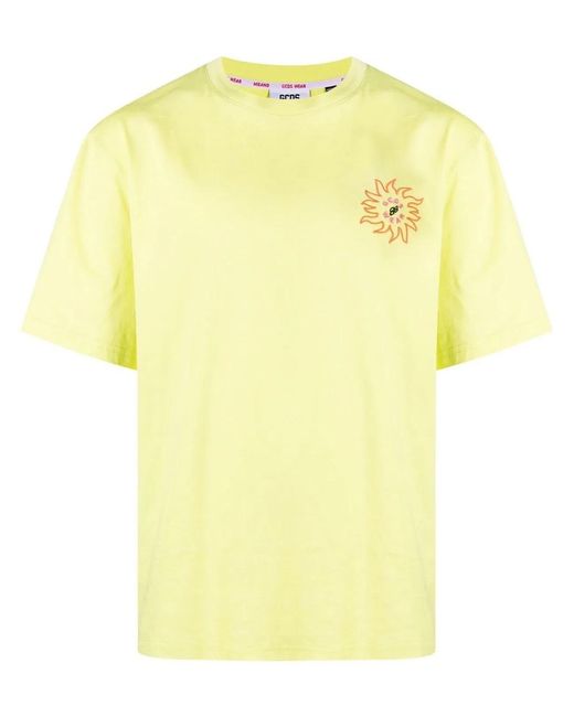 Gcds Yellow Cotton Surfing Wirdo for men