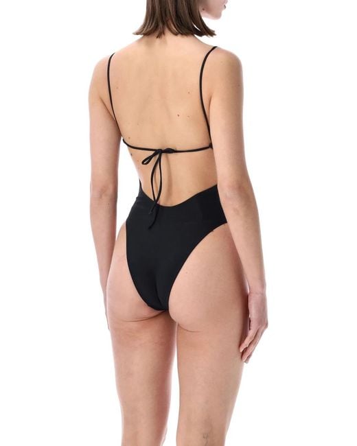 BELAMER Blue Nina Textured One Piece