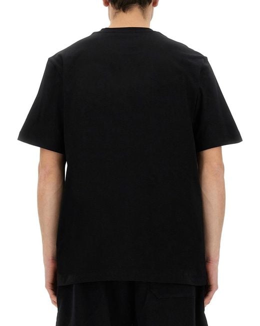 MSGM Black T-Shirt for men