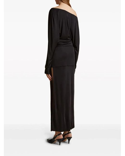 Khaite Black Junet Dress