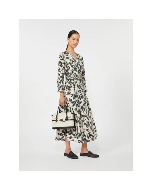 Max Mara White Mxmcamino Dress