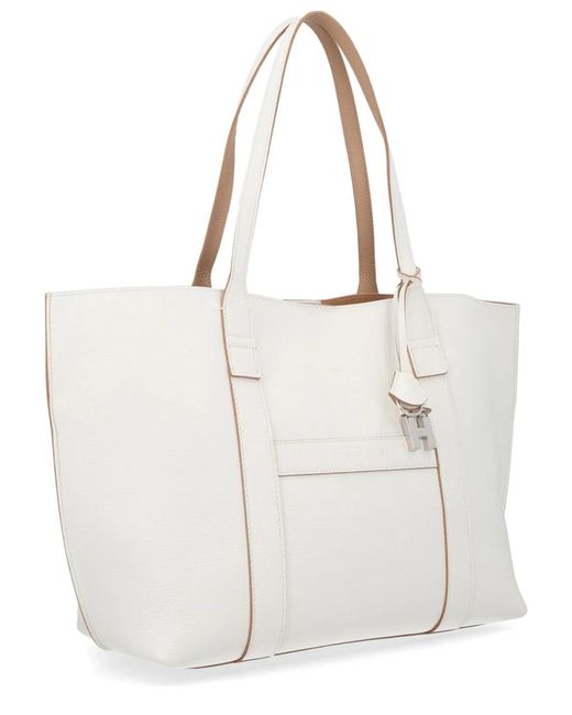 Hogan White Bag "Script"