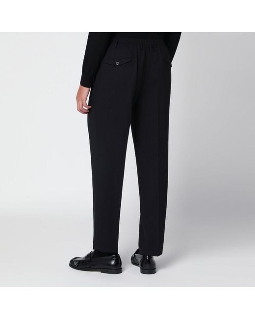 Santaniello Black Trousers for men