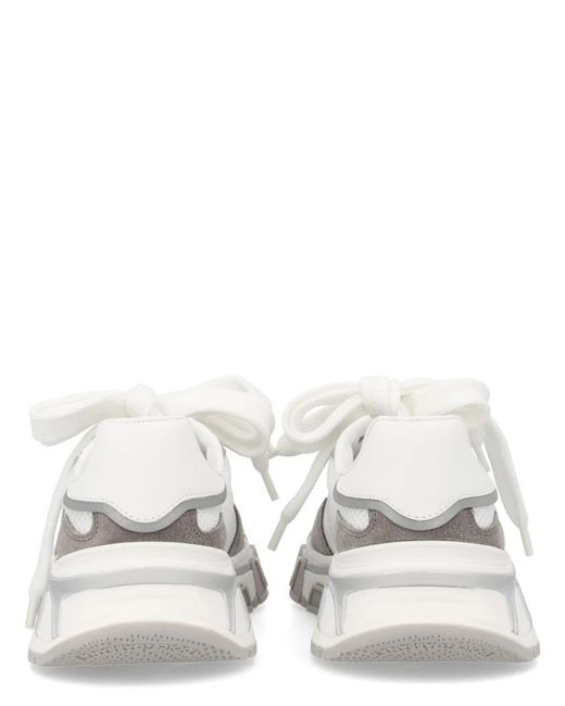 Dolce & Gabbana White Dolce & Gabbana Leather Sneaker