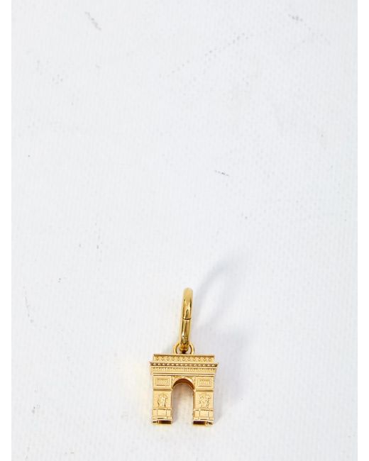 Céline White Arc De Triomphe Charm