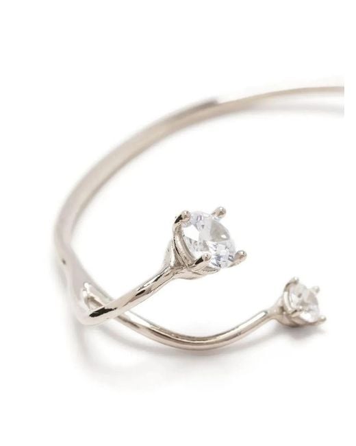 Panconesi White "Three Point" Ear Cuff