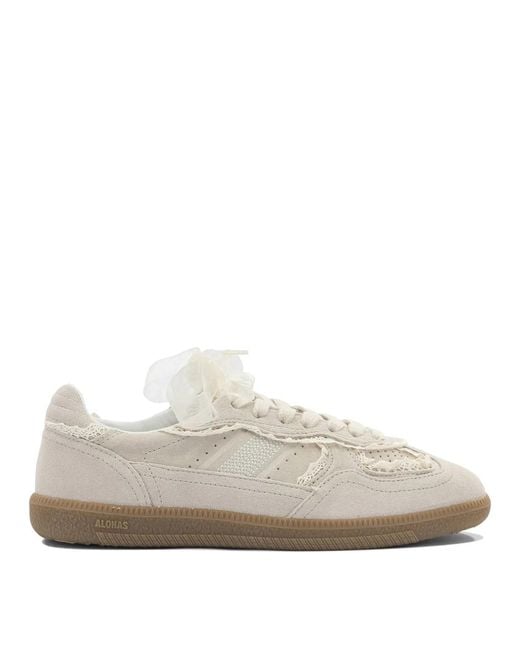Alohas White "Tb 490" Low-Top Sneakers