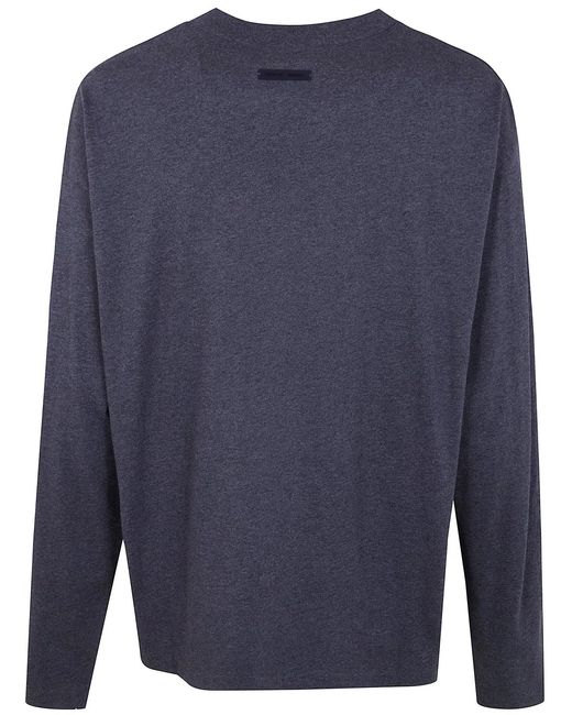 Fear Of God Gray "Classic Long Sleeve" Tee for men