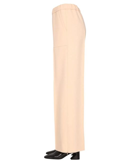Jil Sander Natural Wool Pants