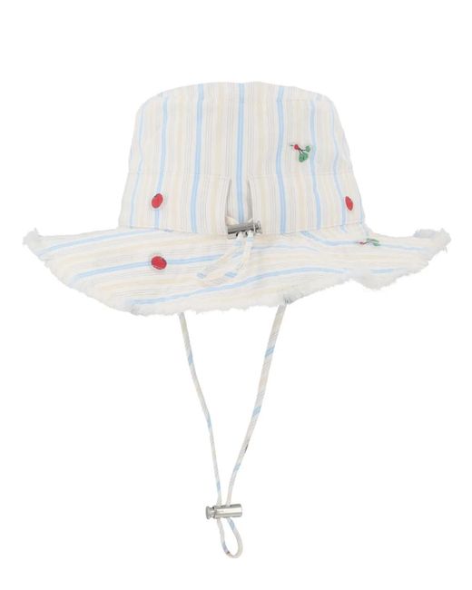 Jacquemus White Cappello "Artichaut"