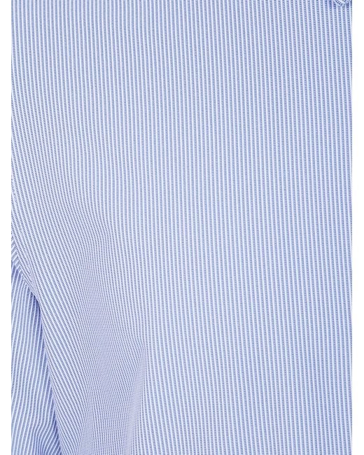 Rrd Blue "Oxford Jacquard Open" Shirt for men
