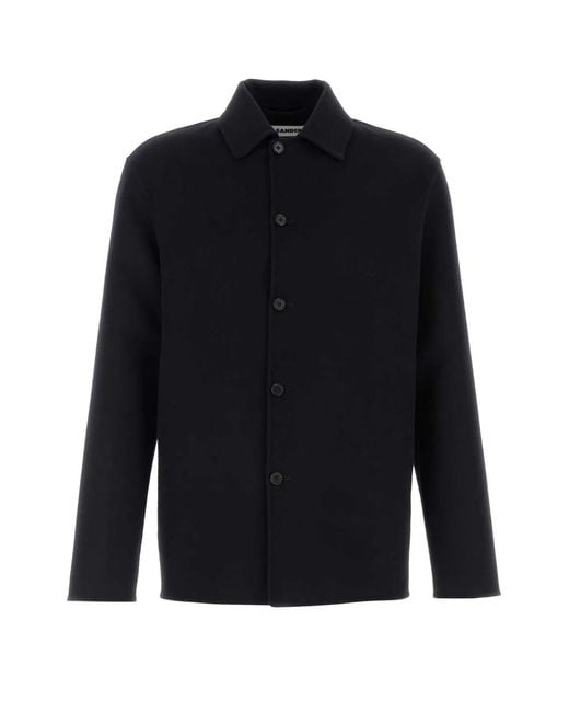 Jil Sander Blue Outer Shirt 42 Db for men