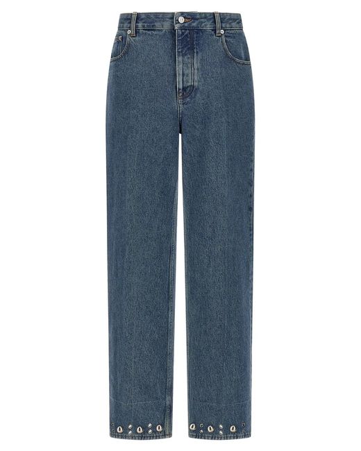 Valentino Garavani Blue 'Boule' Jeans for men