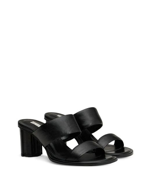 AMI Black Sandals Pumps