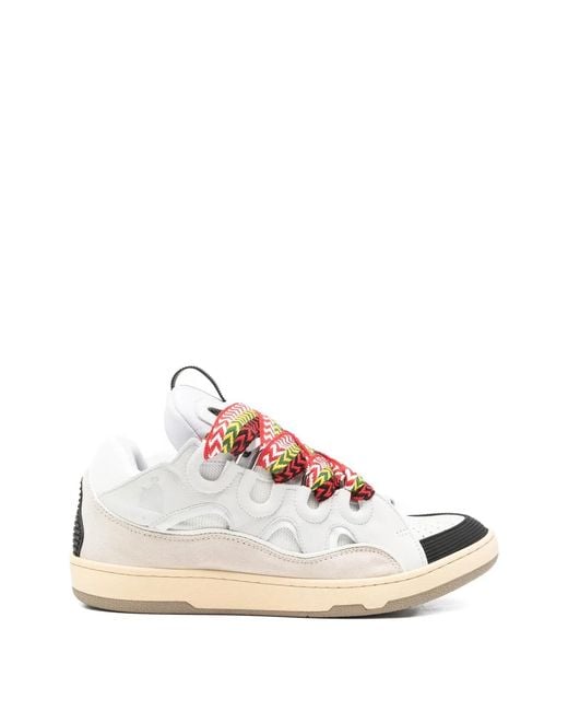 Lanvin Pink Curb Sneakers