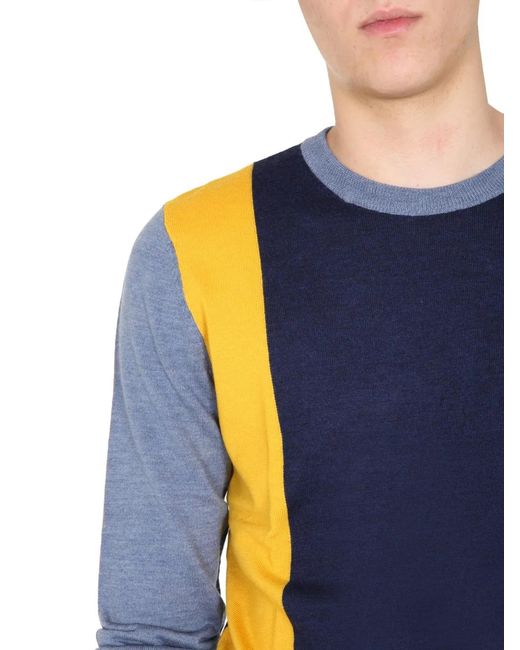 J.W. Anderson Blue Crew Neck Sweater for men