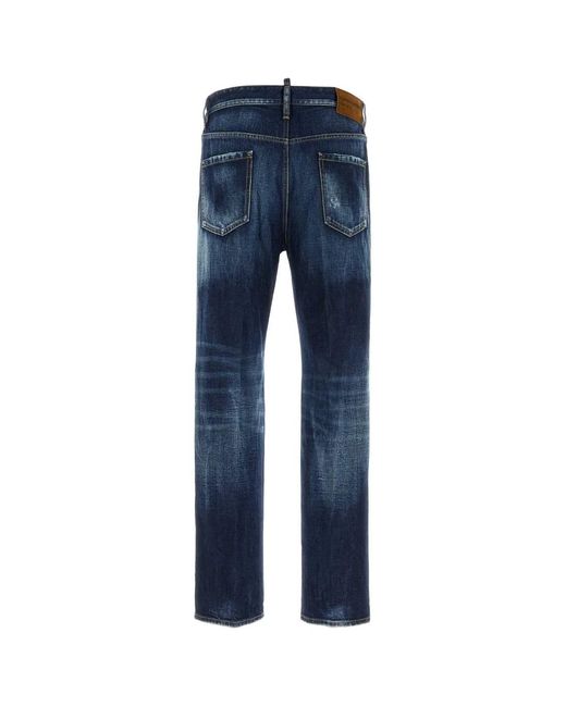 DSquared² Blue Classic Denim Pants for men