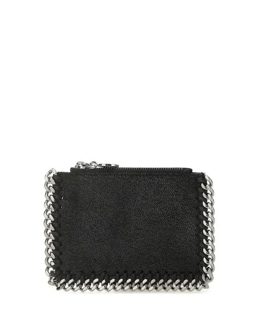 Stella McCartney Black Portamonete