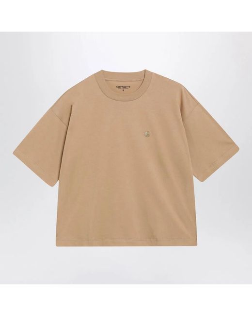 Carhartt Natural Chester Cropped Tshirt