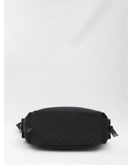 Gucci Black Polyester Cotton Crossbody Bag for men