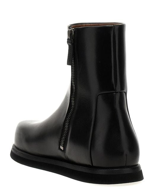 Marsèll Black 'Accom' Ankle Boots