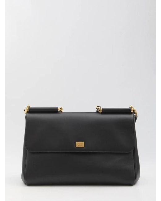 Dolce & Gabbana Black Dolce&Gabbana Big My Sicily Bag
