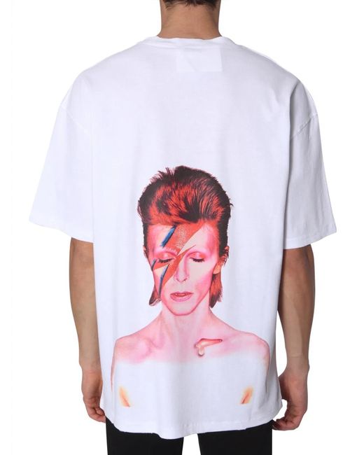 Ih Nom Uh Nit White T-Shirt Con Logo E Stampa Bowie for men