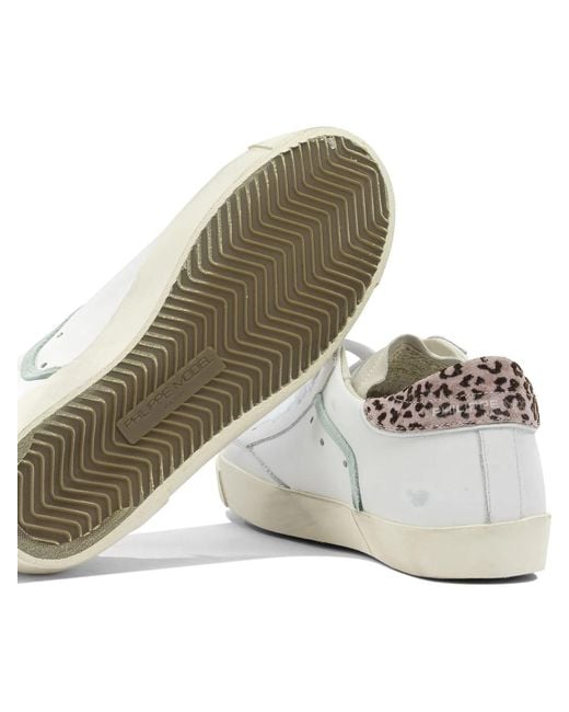 Philippe Model White Sneakers & Slip-On