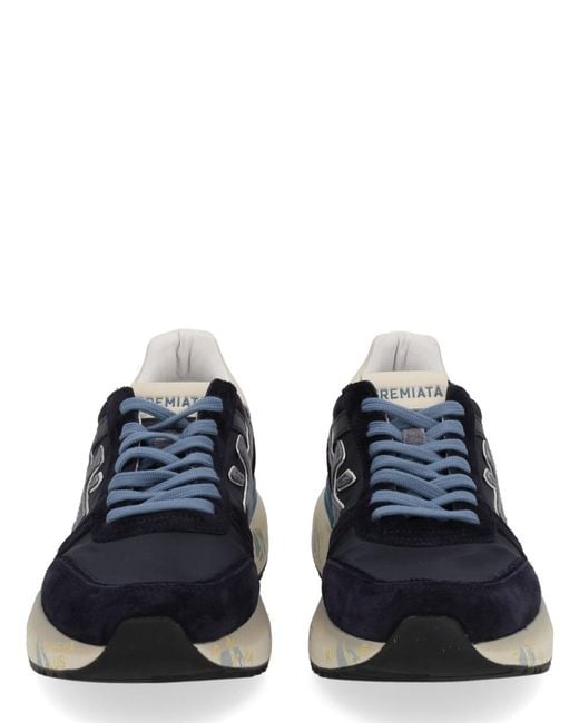 Premiata Blue Sneaker "Mick" for men
