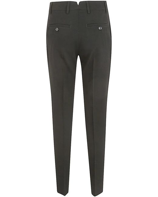 AMI Black Cigarette Trousers