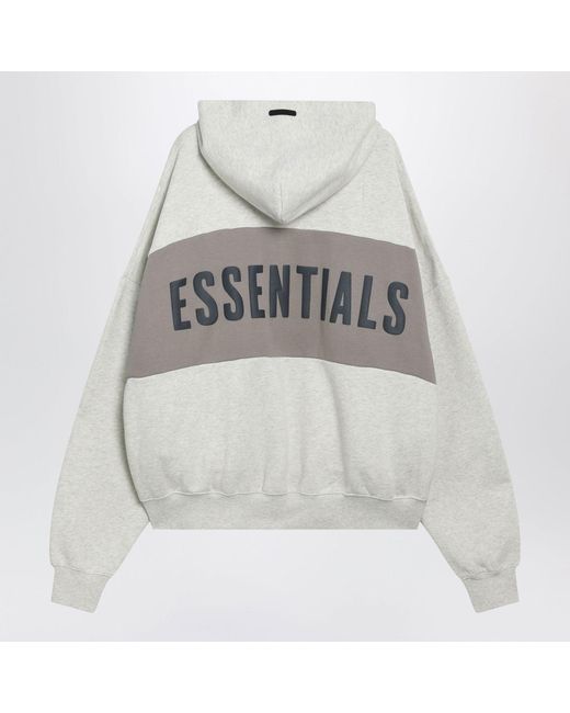 Fear Of God Gray Vanilla Cotton Fleece Sweatshirt for men