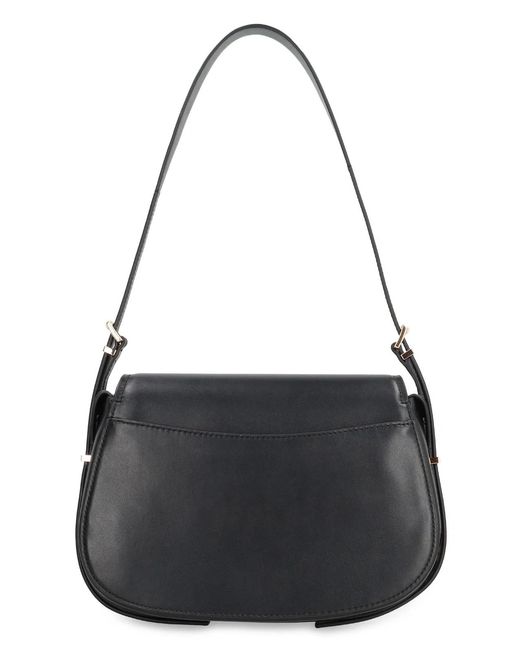 MICHAEL Michael Kors Black Lydia Leather Crossbody Bag