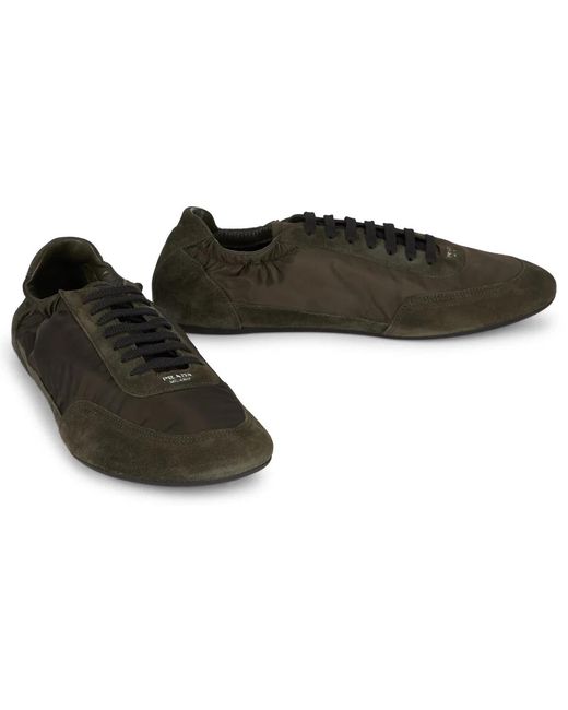 Prada Black Recycled Polyamide Sandal for men