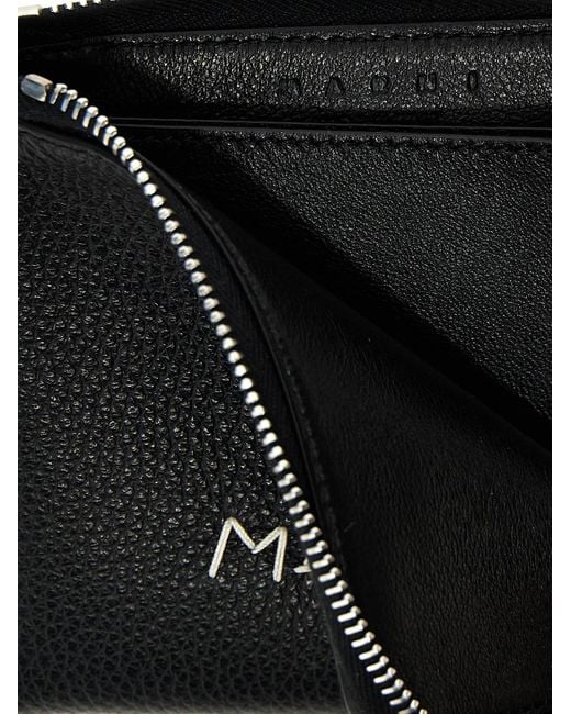 Marni Black Logo Wallet for men