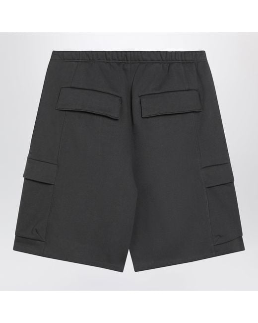 Fear Of God Black Iron Cargo Bermuda Shorts for men