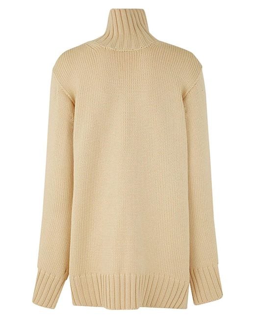 Jil Sander Natural Sweater Tn Ls