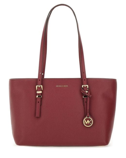 MICHAEL Michael Kors Red Quinn Tote Bag