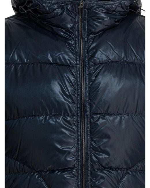 Herno Blue Nylon Jacket for men