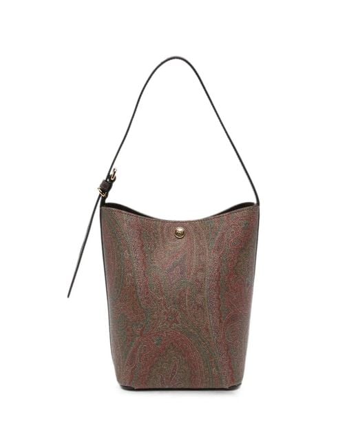 Etro Brown Shoulder Bag