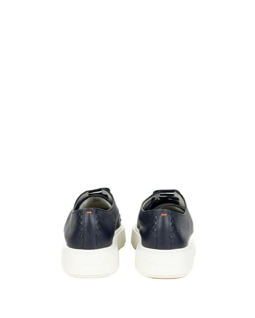 Santoni Blue Sneaker
