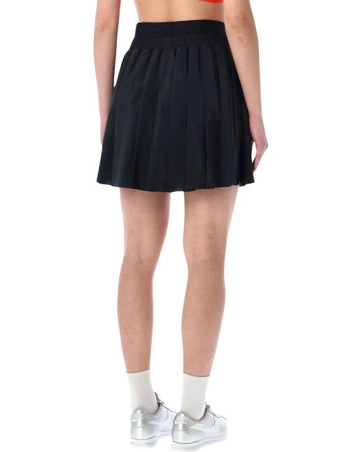 Nike Black Club Rules Pleated Mini Skirt