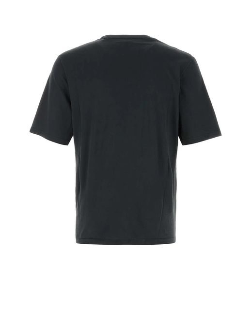 Saint Laurent Black T Shirt Col Rond for men