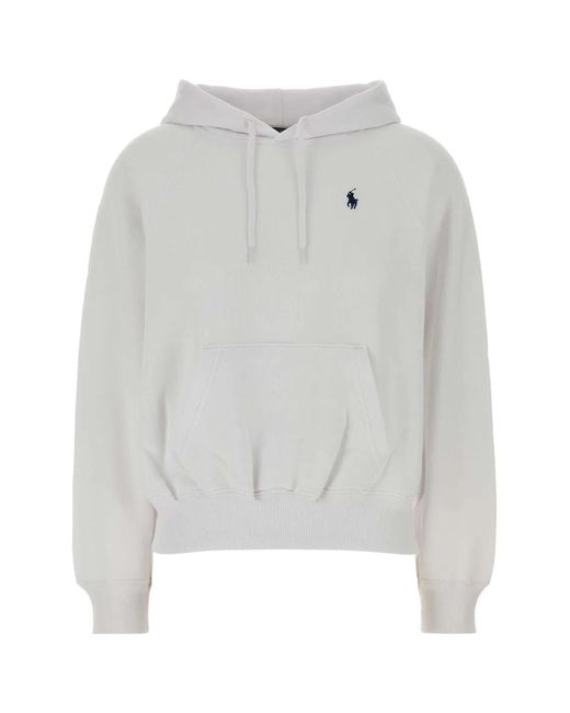 Polo Ralph Lauren White Logo Sweatshirt