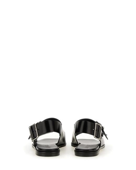 Aeyde Black Tekla" Sandal
