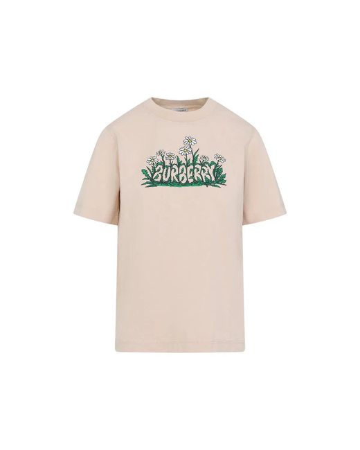 Burberry Natural Skin Cotton T-Shirt
