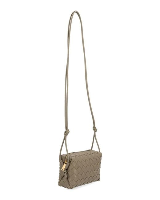 Bottega Veneta Natural Camera Bag Loop Mini